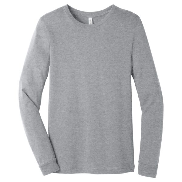 Unisex Heather CVC Long Sleeve Tee Thumbnail