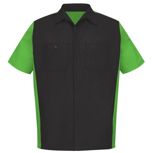 Short Sleeve Automotive Crew Shirt - Long Sizes Thumbnail