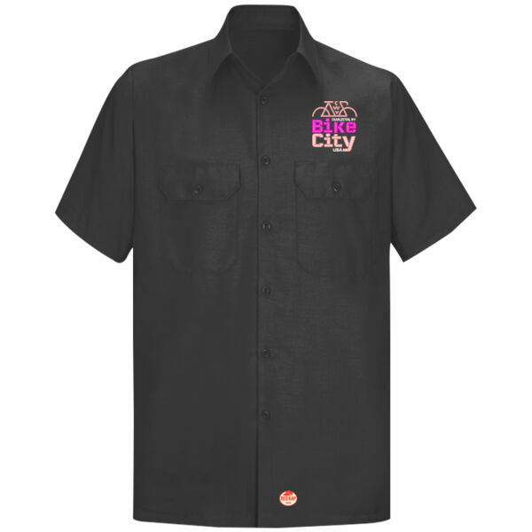 Short Sleeve Solid Ripstop Shirt Thumbnail