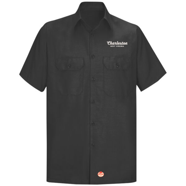 Short Sleeve Solid Ripstop Shirt Thumbnail