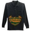 Long Sleeve Silk Touch Polo with Pocket Thumbnail